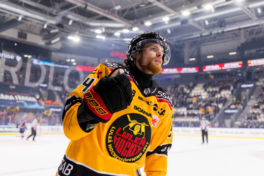 Luleås Brendan Shinnimin jublar