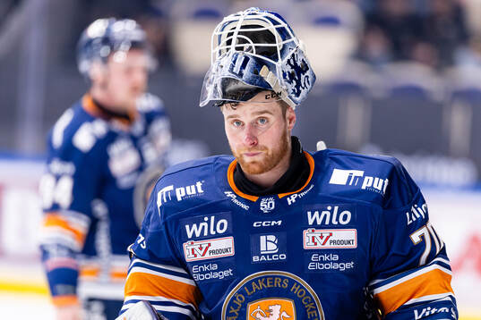 Växjös målvakt Adam Åhman