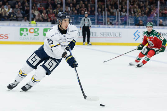 HV71s William Ignberg Nilsson och Jonathan Ang