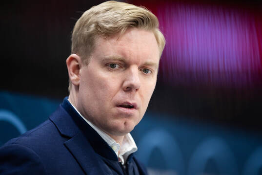 HV71s tränare Anton Blomqvist
