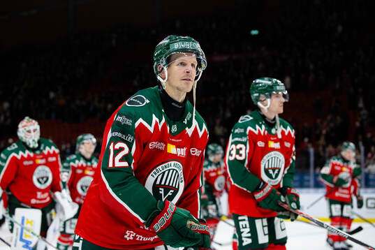 Frölundas Max Friberg tackar publiken