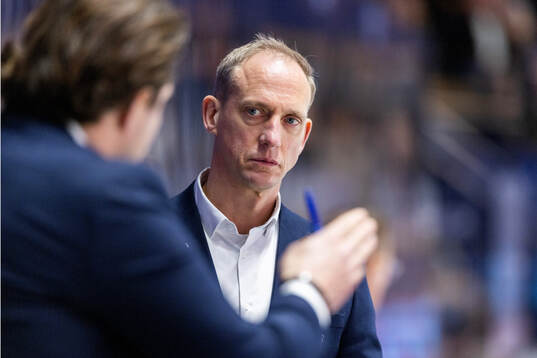 Linköpings tränare Mikael Håkanson