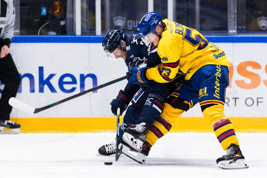 Linköpings Christoffer Ehn och Djurgårdens David Blomgren
