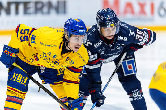 Djurgårdens Charles Hudon och Linköpings Ty Rattie