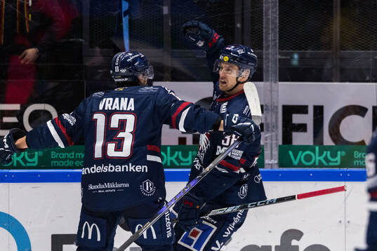 Linköpings Johan Södergran jublar