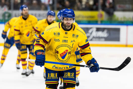 Djurgårdens Marcus Krüger jublar