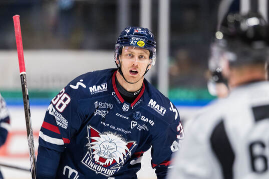 Linköpings Johan Södergran jublar