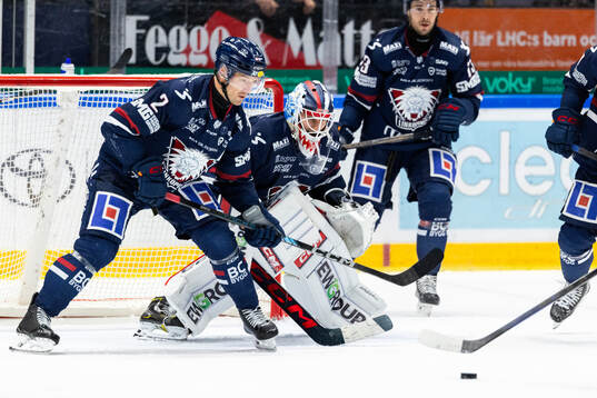 Linköpings Rasmus Rissanen och Linköpings målvakt