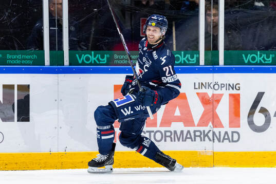 Linköpings Christoffer Ehn jublar