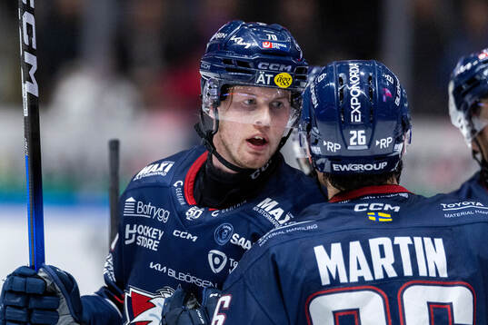 Linköpings Fredrik Karlström jublar