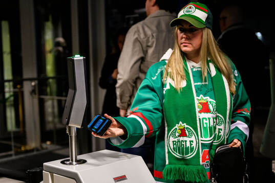 Rögles support scanner en biljett