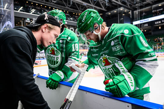 Rögle J18 materialare Morgan Möller