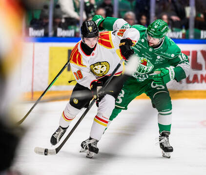 Brynäs Gustav Hillström och Rögles Lukas