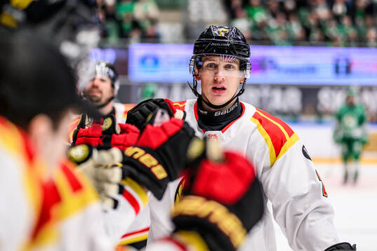 Brynäs Oskar Lindblom jublar