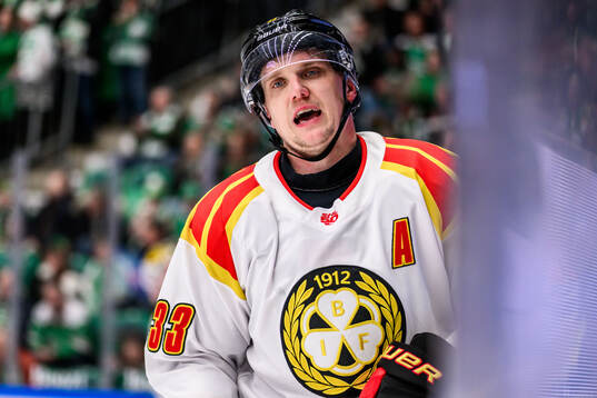Brynäs Jakob Silfverberg deppar