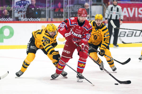 Skellefteås Emil Djuse och Timrås David Lilja