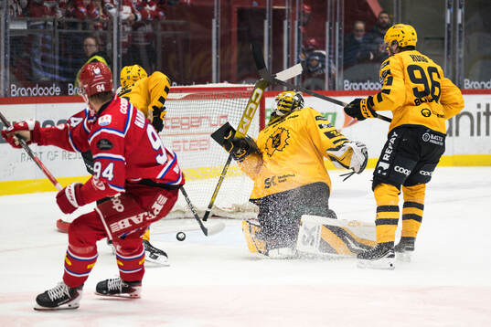 Skellefteås målvakt Strauss Mann