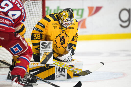 Skellefteås målvakt Strauss Mann