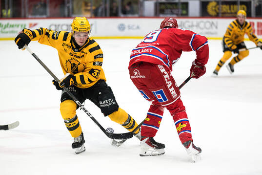 Skellefteås Zeb Forsfjäll och Timrås Marcus Westfält