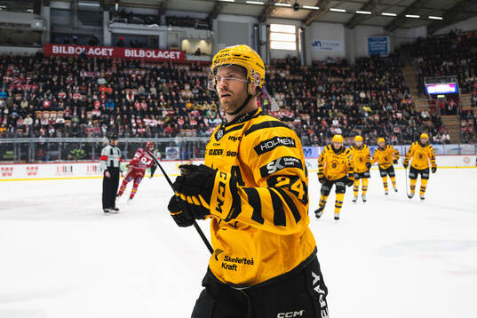 Skellefteås Oscar Lindberg jublar