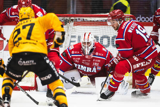 Timrås målvakt Jacob Johansson