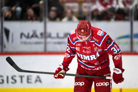 Timrås Anton Lundmark deppar