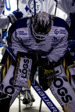 Leksands målvakt Robin Christoffersson