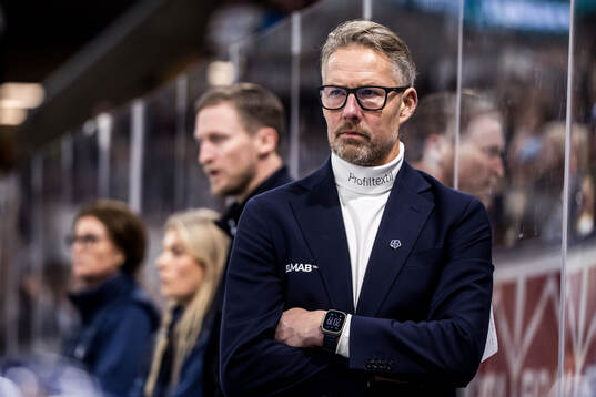 Leksands tränare Johan Hedberg