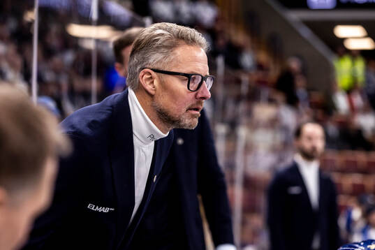 Leksands tränare Johan Hedberg