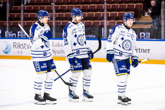 Leksands spelarna deppar