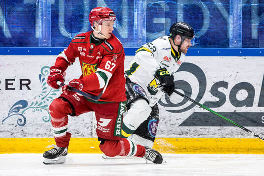 Moras Jesper Norbäck och Östersunds Samuel Solem