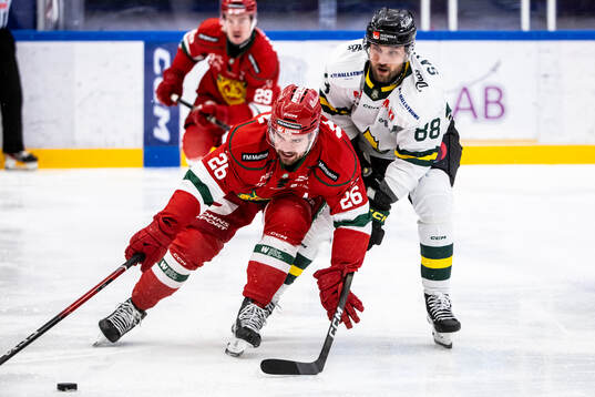 Moras Arvid Degerstedt och Östersunds Eero Savilahti