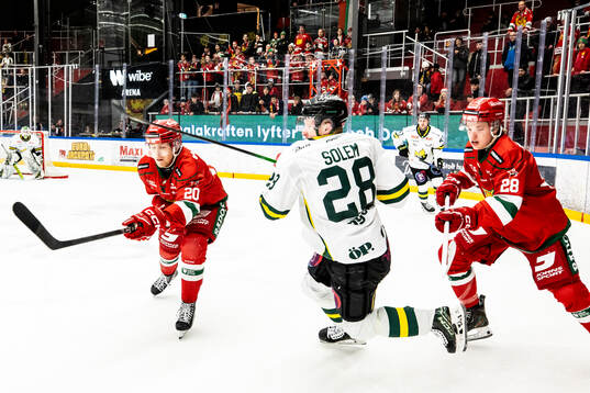 Moras Georg Weigelt och Östersunds Samuel Solem och Moras