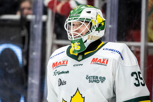 Östersunds målvakt Daniel Rosengren