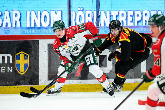 Frölundas Dominik Egli och Brynäs Axel Jonsson-Fjällby