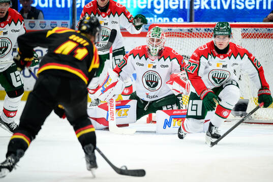 Frölundas målvakt Tobias Normann