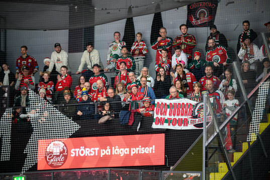 under ishockeymatchen i SHL mellan Brynäs och Frölunda