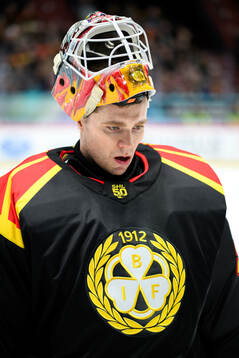 Brynäs målvakt Erik Källgren