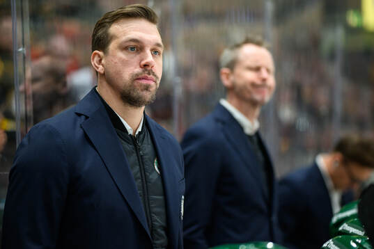 Frölundas assisterande tränare Martin Sandgren
