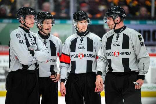 Linjedomare Teodor Sörholm, Domare Marcus Wannerstedt,