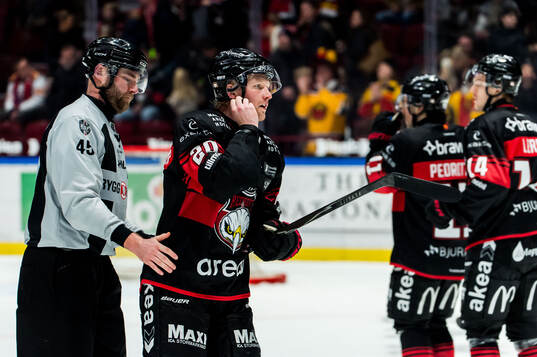 Malmö Redhawks Thomas Berg Paulsen i bråk