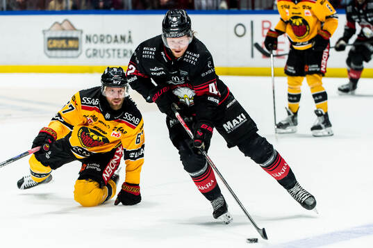 Malmö Redhawks Robin Salo och Luleås Linus Omark