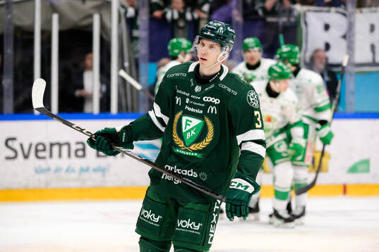 Färjestads Ronald Knot deppar