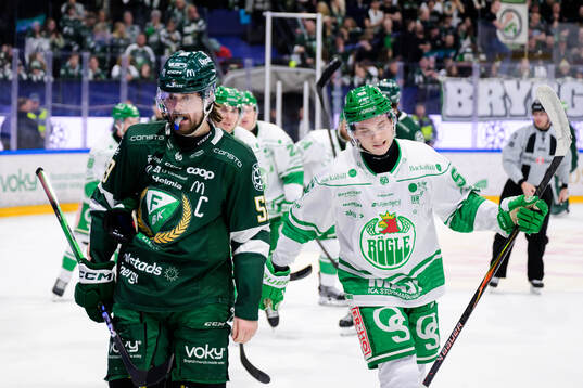 Färjestads Linus Johansson deppar