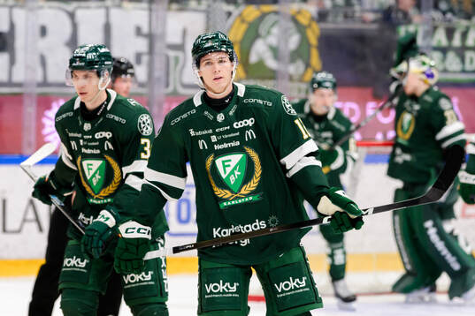 Färjestads Christoffer Jansson deppar