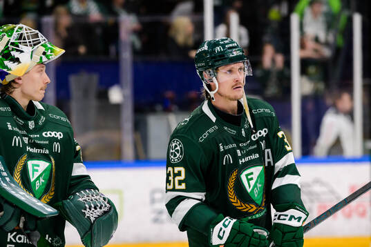 Färjestads Magnus Nygren deppar