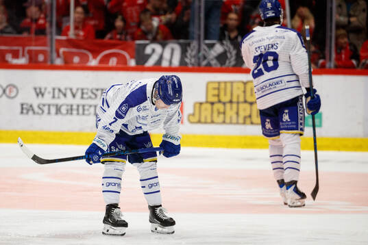 Leksands Marcus Karlberg deppar