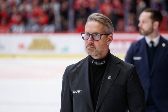 Leksands tränare Johan Hedberg
