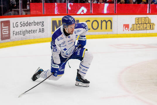 Leksands Max Veronneau deppar