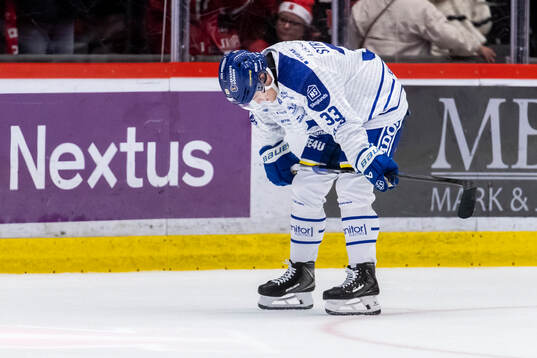 Leksands Olle Strandell deppar